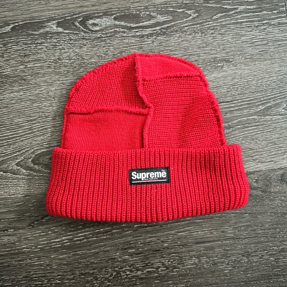 Supreme Bold Red Knit Hat